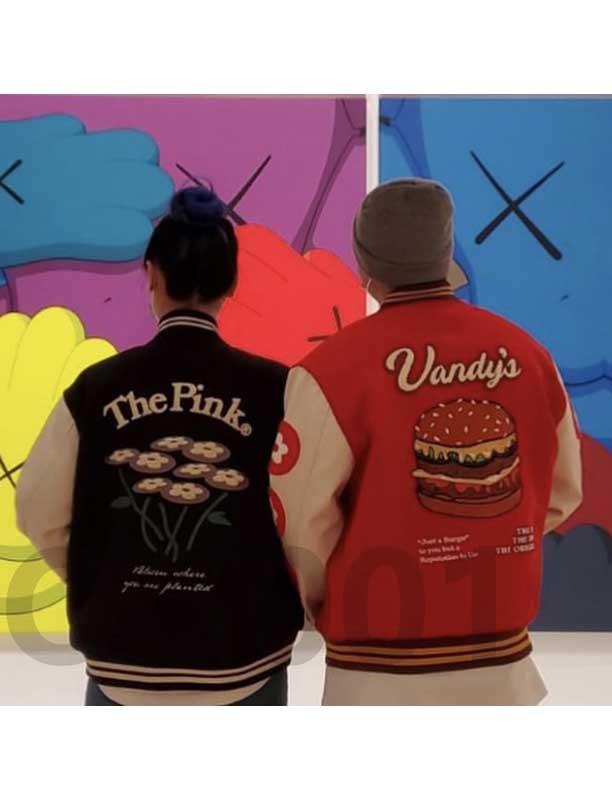 Vandythepink f/w 레더암 아플리케 자수 스타디움 야구 점퍼 자켓 jacket [스트릿 편집샵 람스]