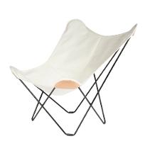 마리포사 버터플라이 체어 캔버스 화이트