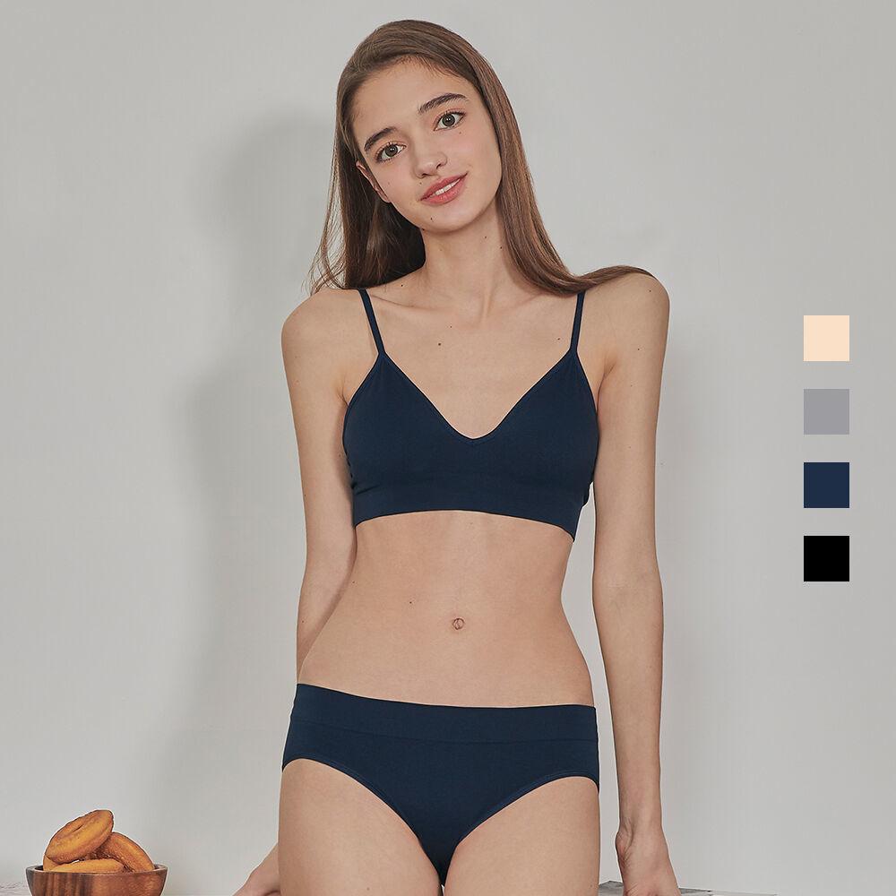 [DAILY] 데일리 노와이어 브라렛 팬티 세트 4 Colors