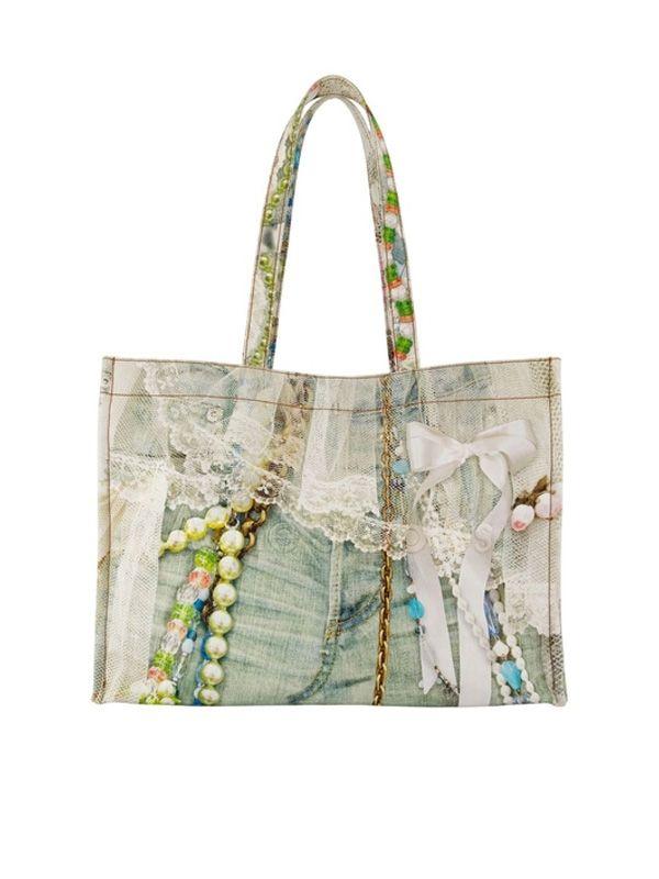 아크네 스튜디오 멀티컬러 토트백