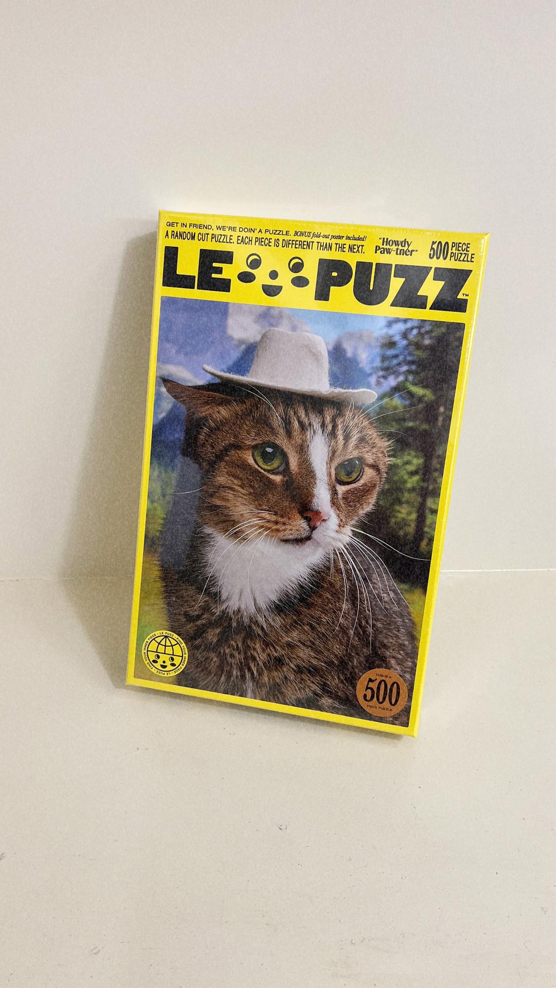 Le Puzz 🥚Howdy Pawtner_500 piece