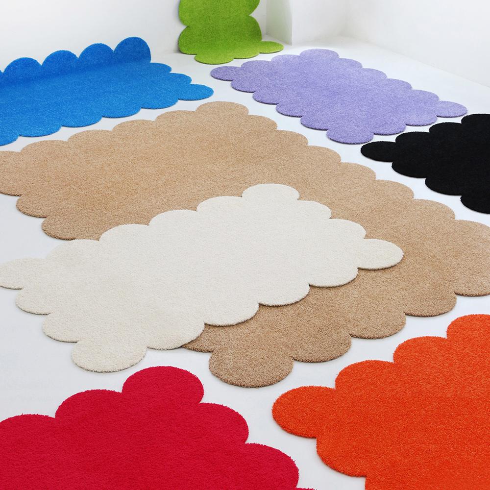 감각적인 포인트 인테리어, 터프팅 코이 쉐입 러그 8colors