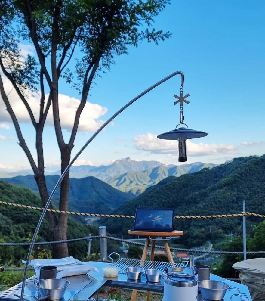 기어메이트 라운드형 랜턴걸이 스노우피크 IGT 엔트리 지카로 호환 분리형 랜턴걸이 스노우피크 랜턴걸이