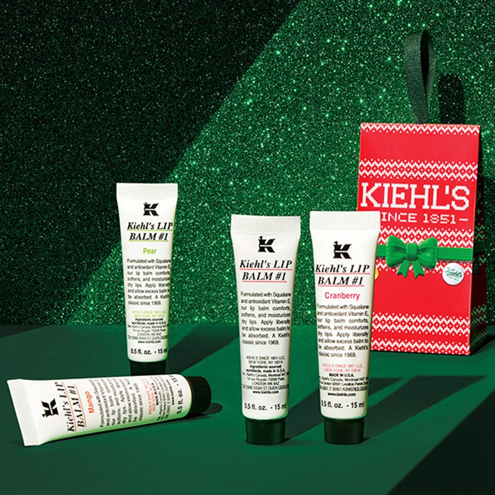 [홀리데이 선물포장 / 홀리데이 카드] 키엘 립밤 15ml (5종 중 택1)