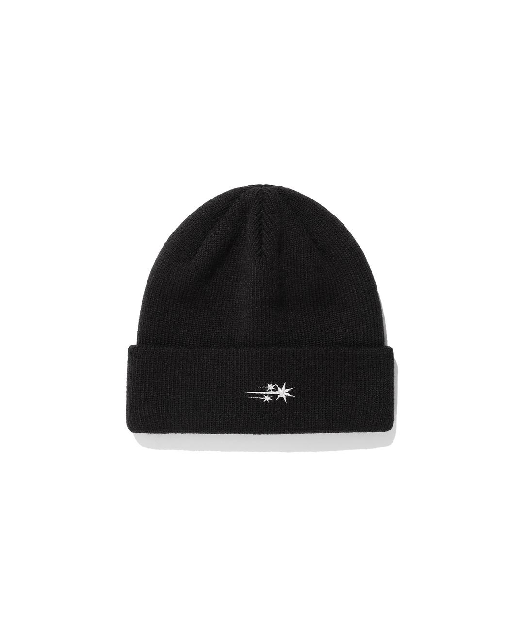 3STAR LOGO BEANIE[BLACK]