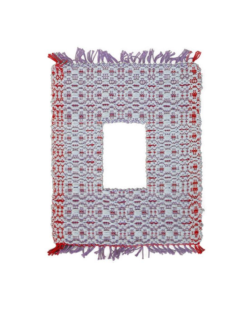 베이비블루 자카드 직조 매트 _ 고요한 아침