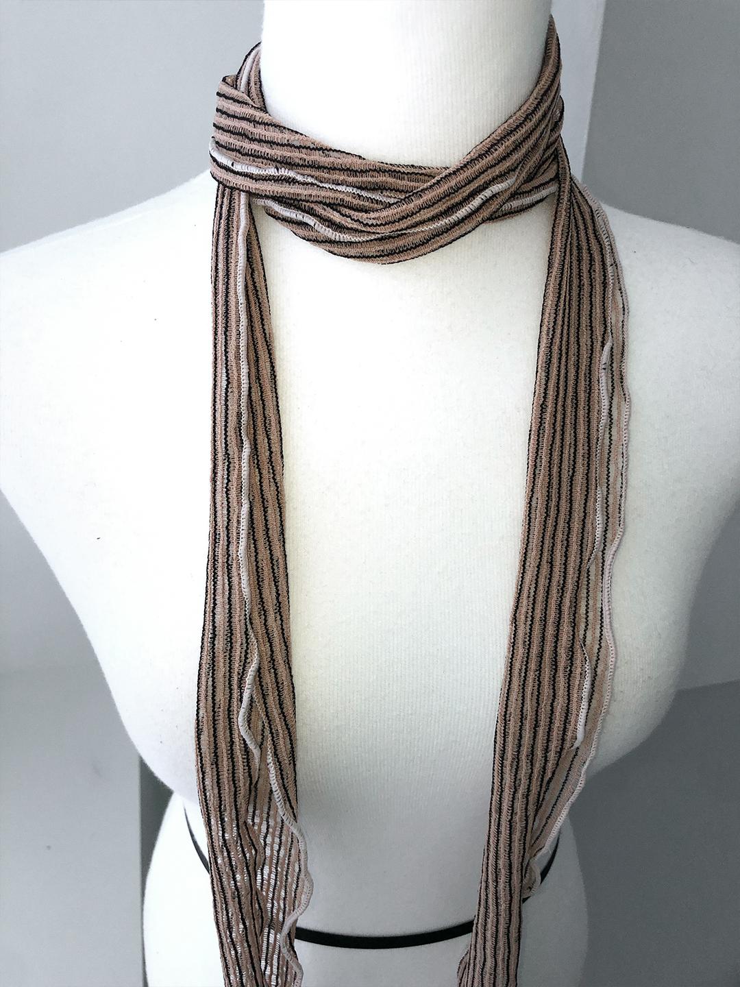 stripe scarf (2color)