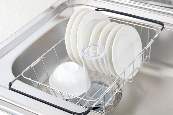 길이조절 스텐 식기건조대 설거지건조대 싱크대선반