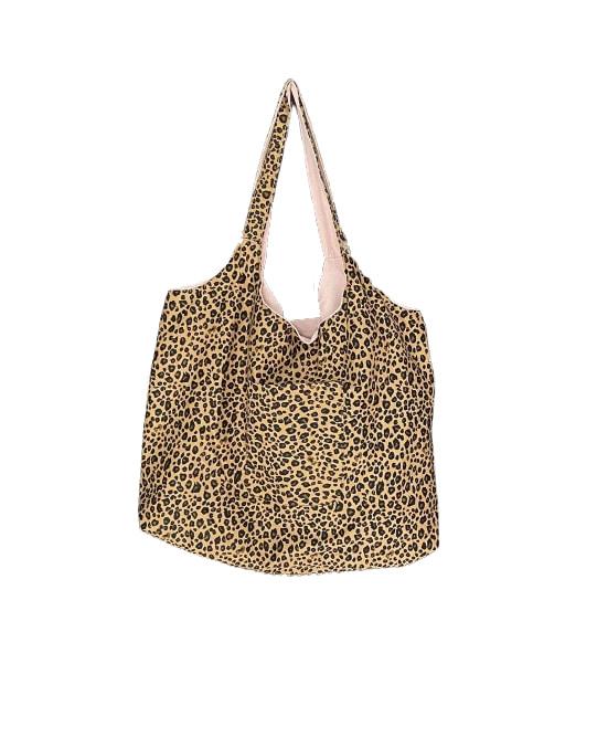 [브라운 당일발송]leopard two-way bag