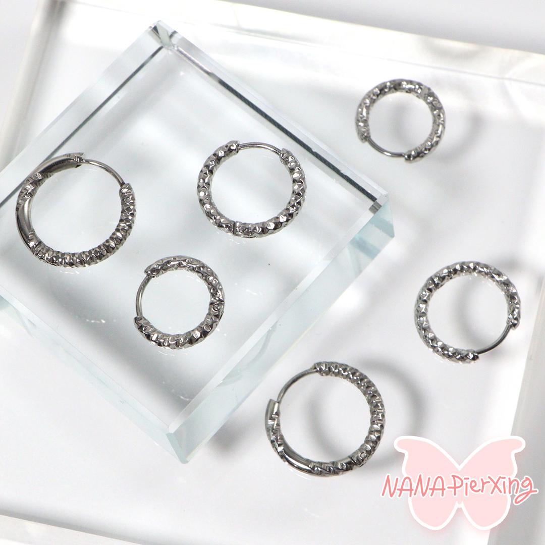 써지컬 망치터치 컷팅 원터치 링귀걸이