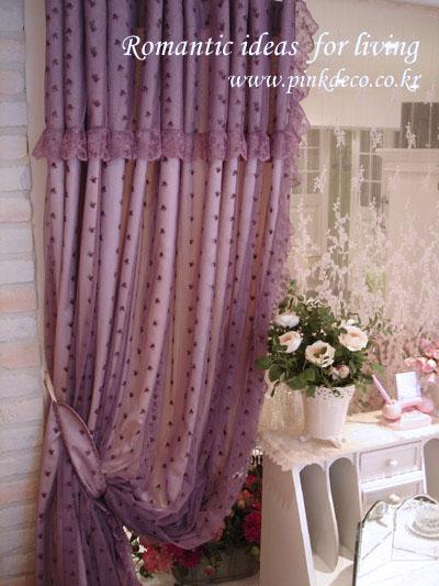 데이지 레이스 & 실키 커튼