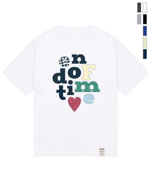 [UNISEX]END OF TIME 반팔티_7color