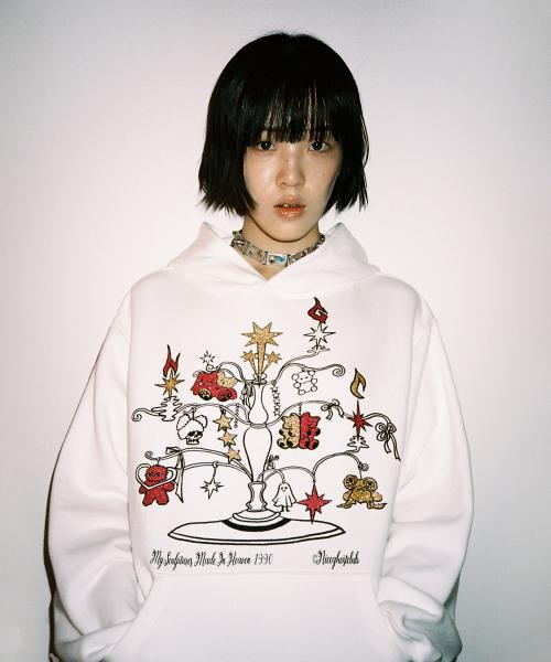 HEAVEN SCULPTURE HOODIE_WHITE(NG2EFUM423A)
