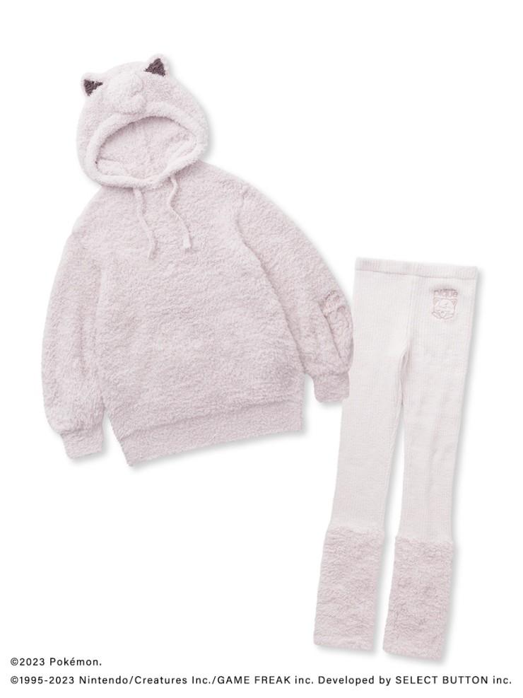 [포켓몬 슬립] 젤라또 푸린 후디&레그워머 레깅스 세트