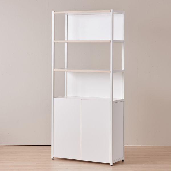 포커스 책장 5단 하부수납 800 고등학생 공부방 책꽂이