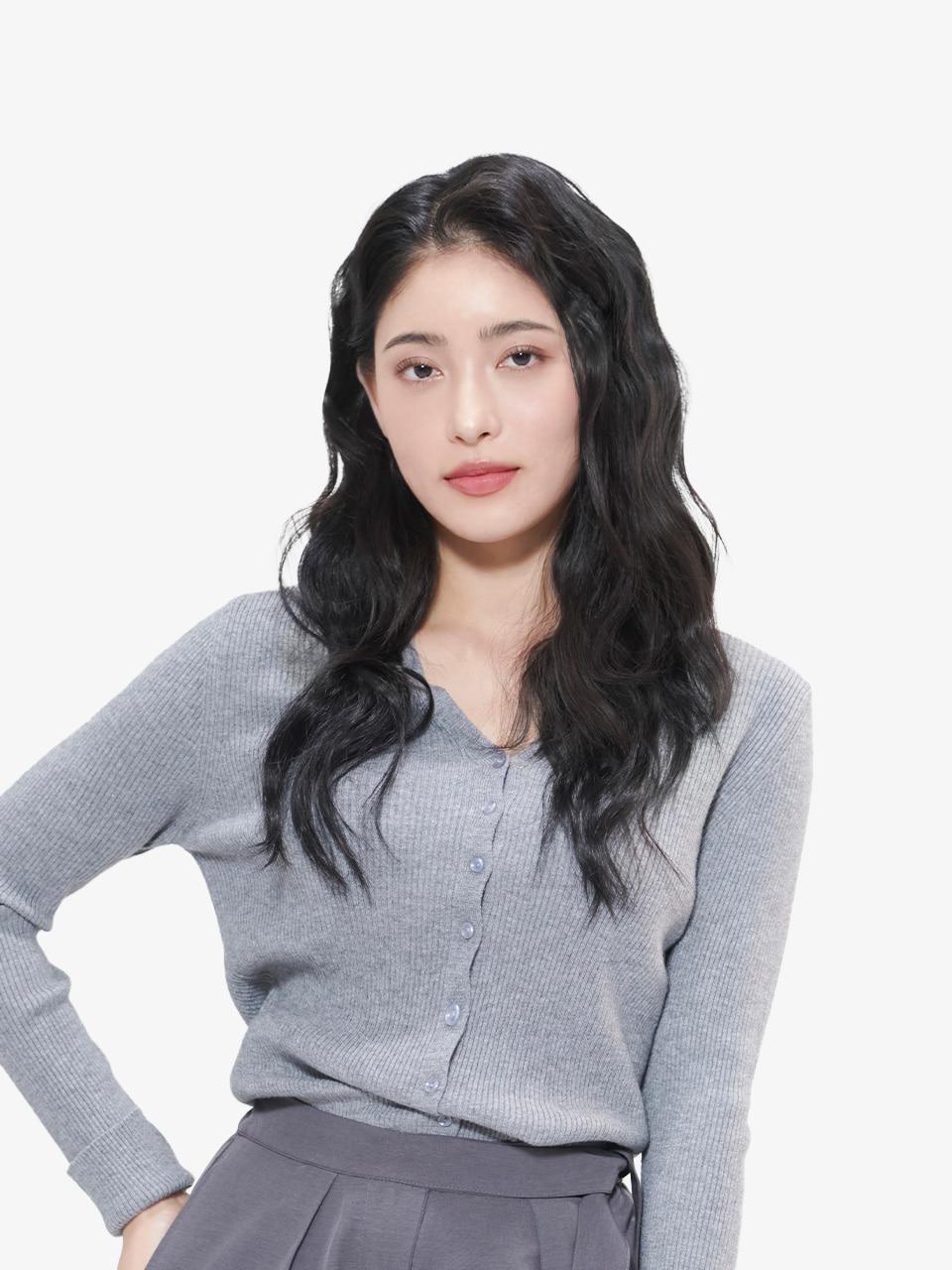 반가발세미롱 물결펌 조슬린