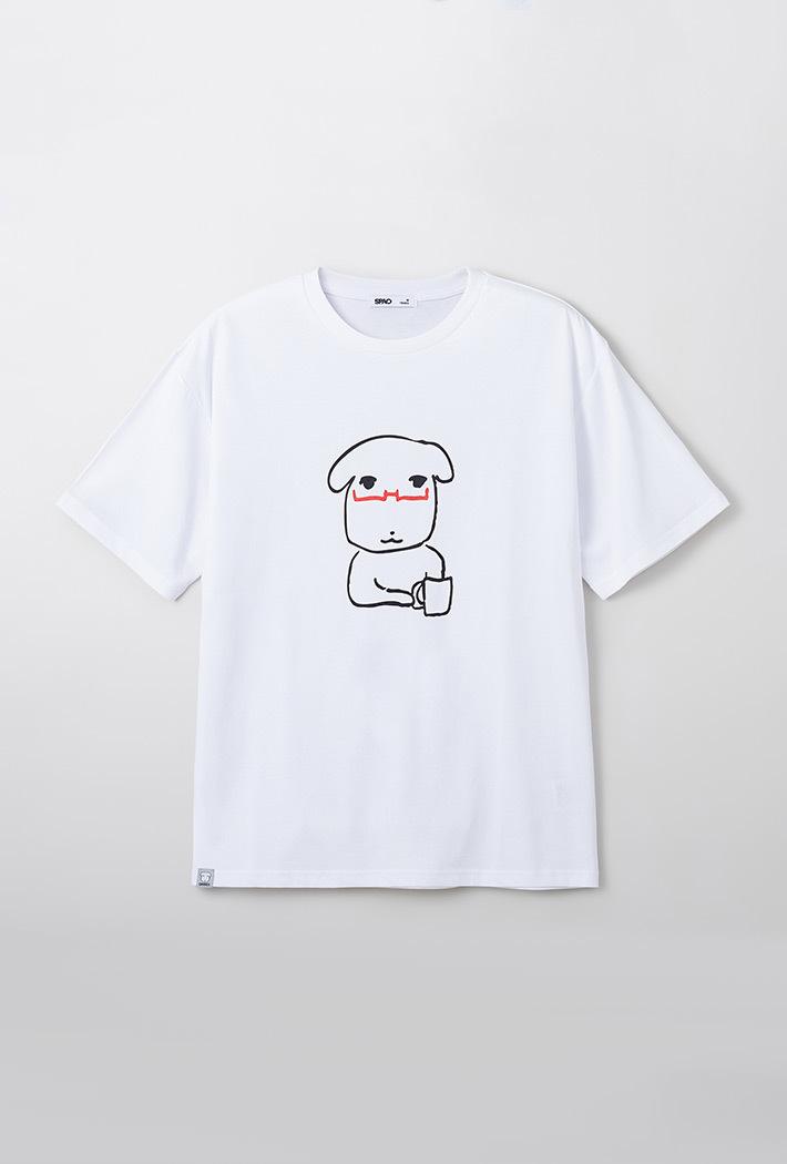 [가나디] 반팔 티셔츠(RED)_SPRLF38U02