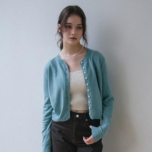 벰버 여성용 캐시미어 블렌디드 니트 가디건 - 카디건 | 쿠팡