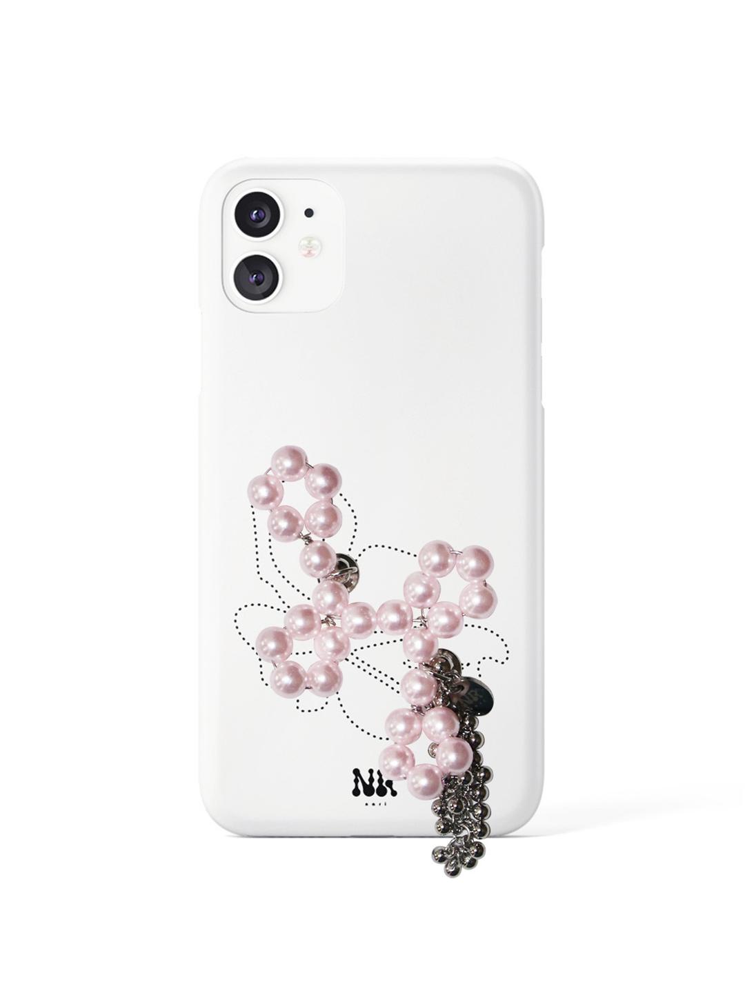 [OBJET] Nareaf pearly phone case _ pink