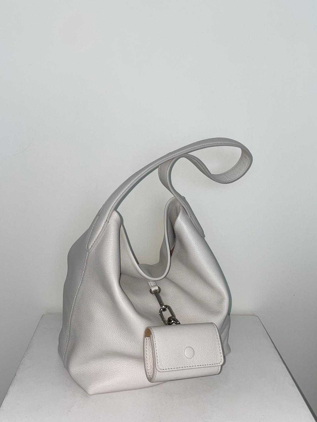 Léo Bag & key-ring pouch(S) _cream