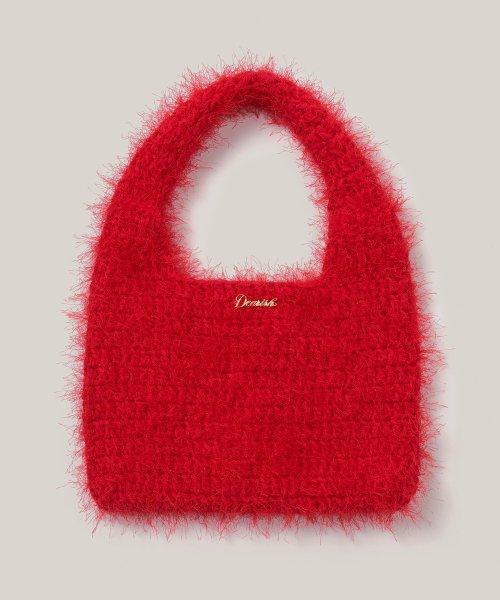 Red Franc Knit Tote bag