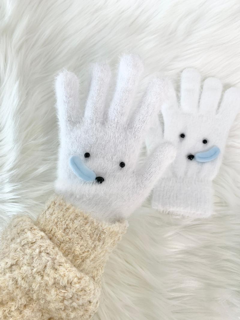 Runny nose puppy gloves