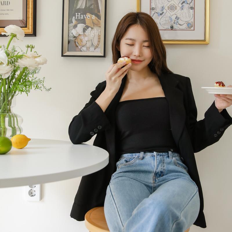 컴포트랩 에르고핏 골지 튜브탑