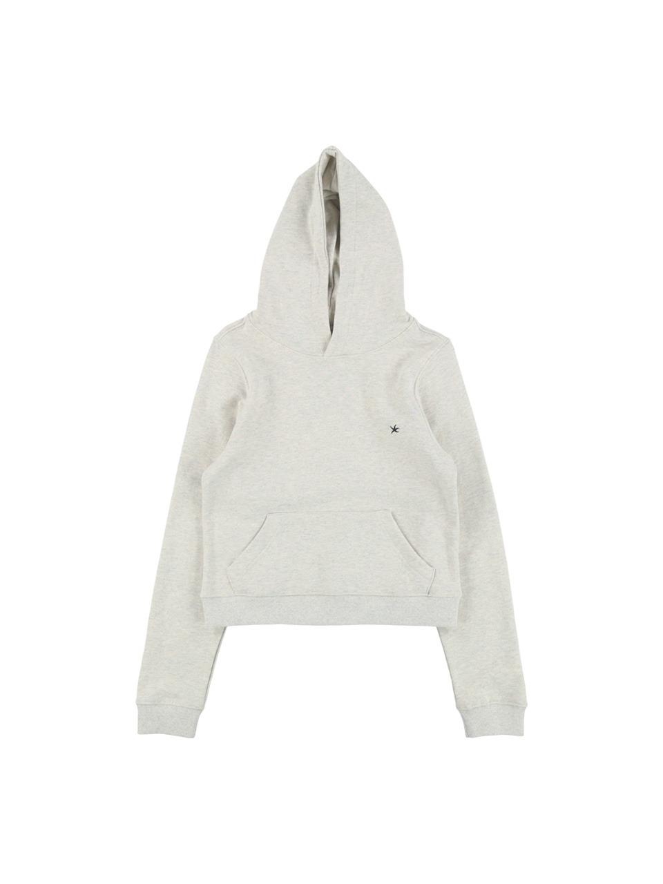 THECOLDESTMOMENT - (w) TCM starfish mini logo hoodie (oatmeal)