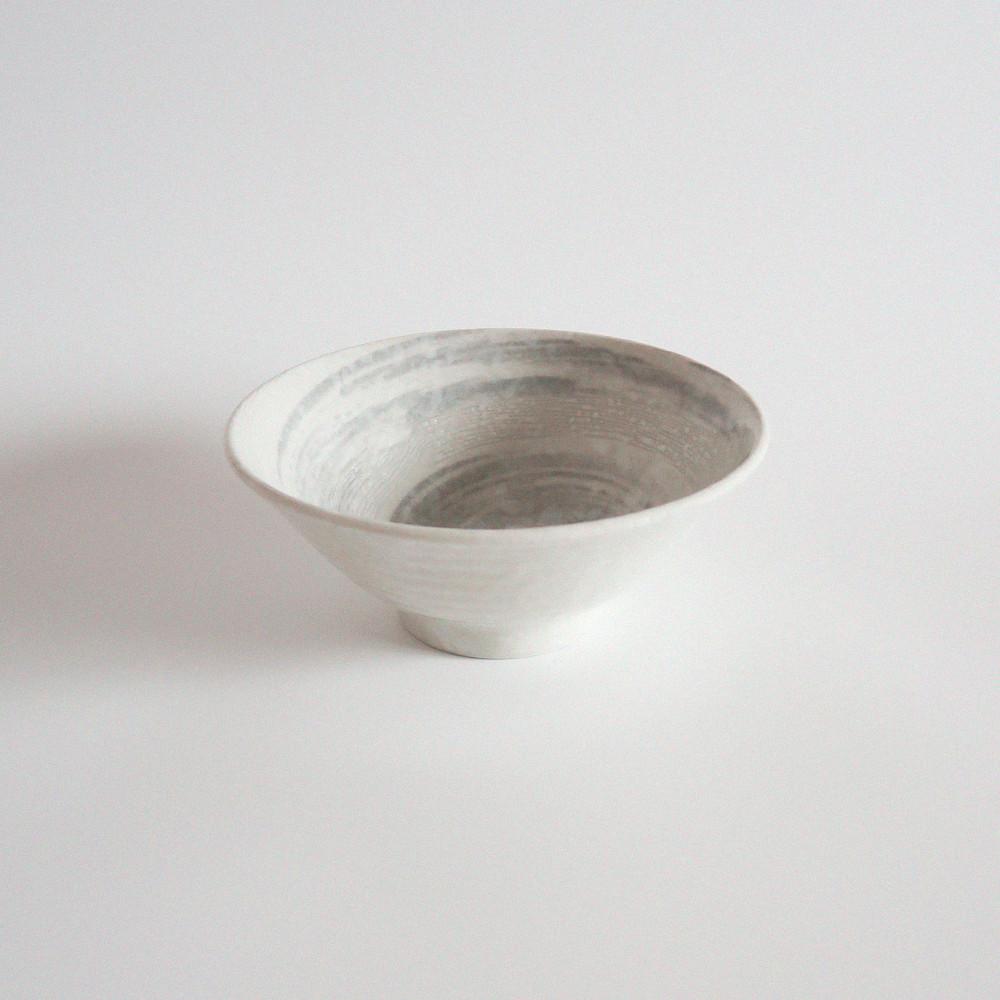 gray tornado bowl / 수스튜디오 그레이 토네이도 볼 밥그릇 도자기 그릇
