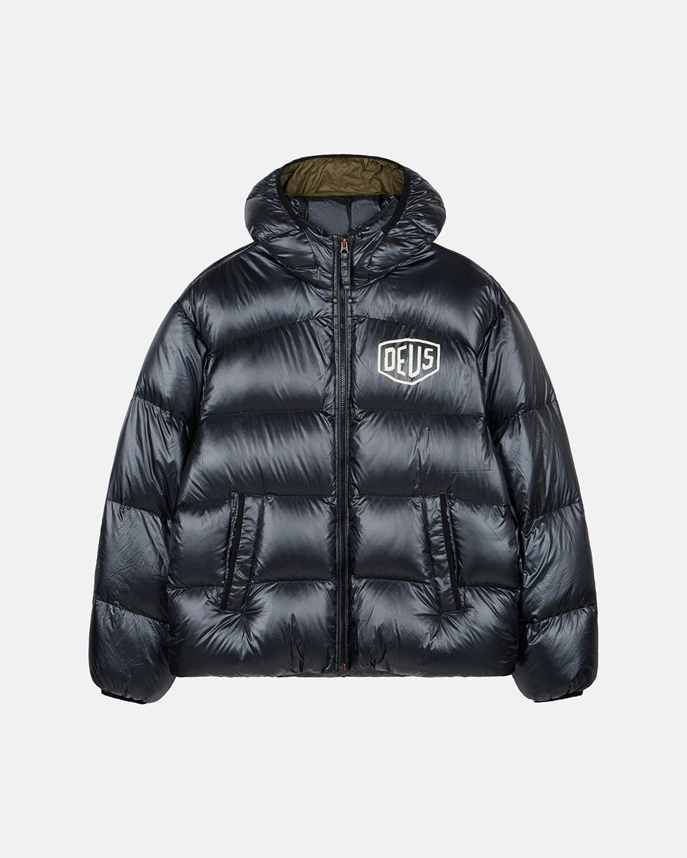 Shield Hoodie Down Jacket_Black