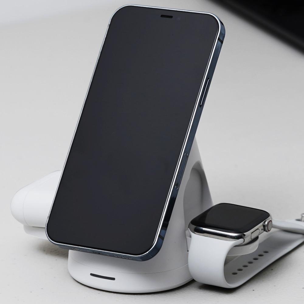 맥세이프 3in1 무선충전기 애플워치 아이폰 에어팟 올인원 폴더블 충전기