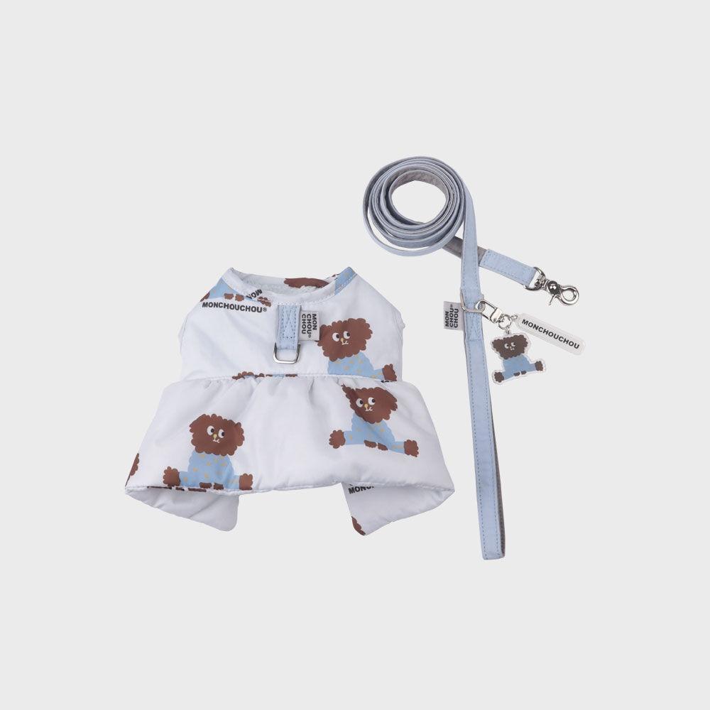 Tiny Dog Prom Harness White