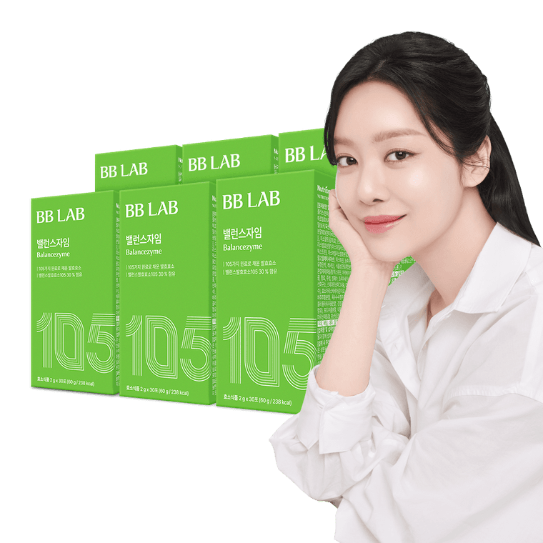 비비랩 [첫구매특가] 밸런스자임 (매실맛 효소) 6박스 6개월분 분말