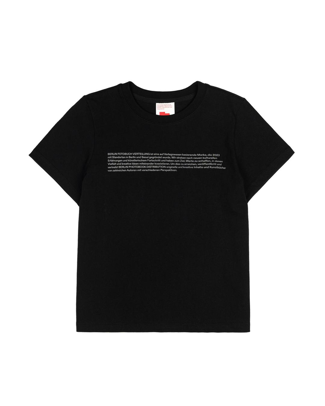 (W) OVERVIEW TEE (BLACK)