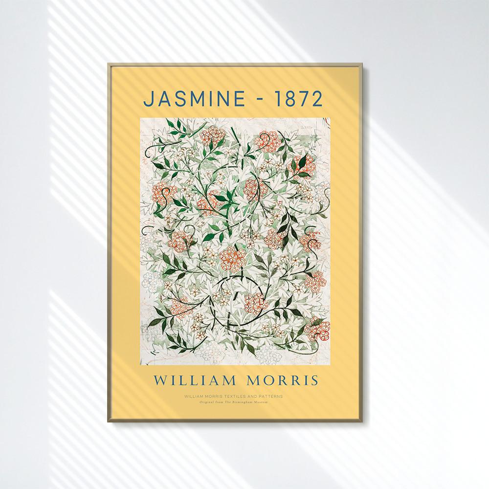 윌리엄 모리스 거실 인테리어 소품 촬영 빈티지 포스터 액자