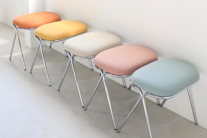 캔디 스툴 화장대 보조의자 인테리어 디자인 체어 6colors