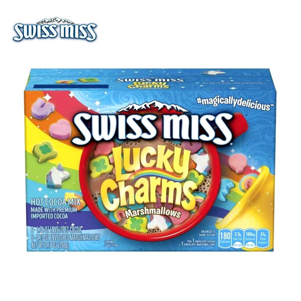 미국 스위스미스 럭키참스 마시멜로우 핫초코 믹스 6개입 260g