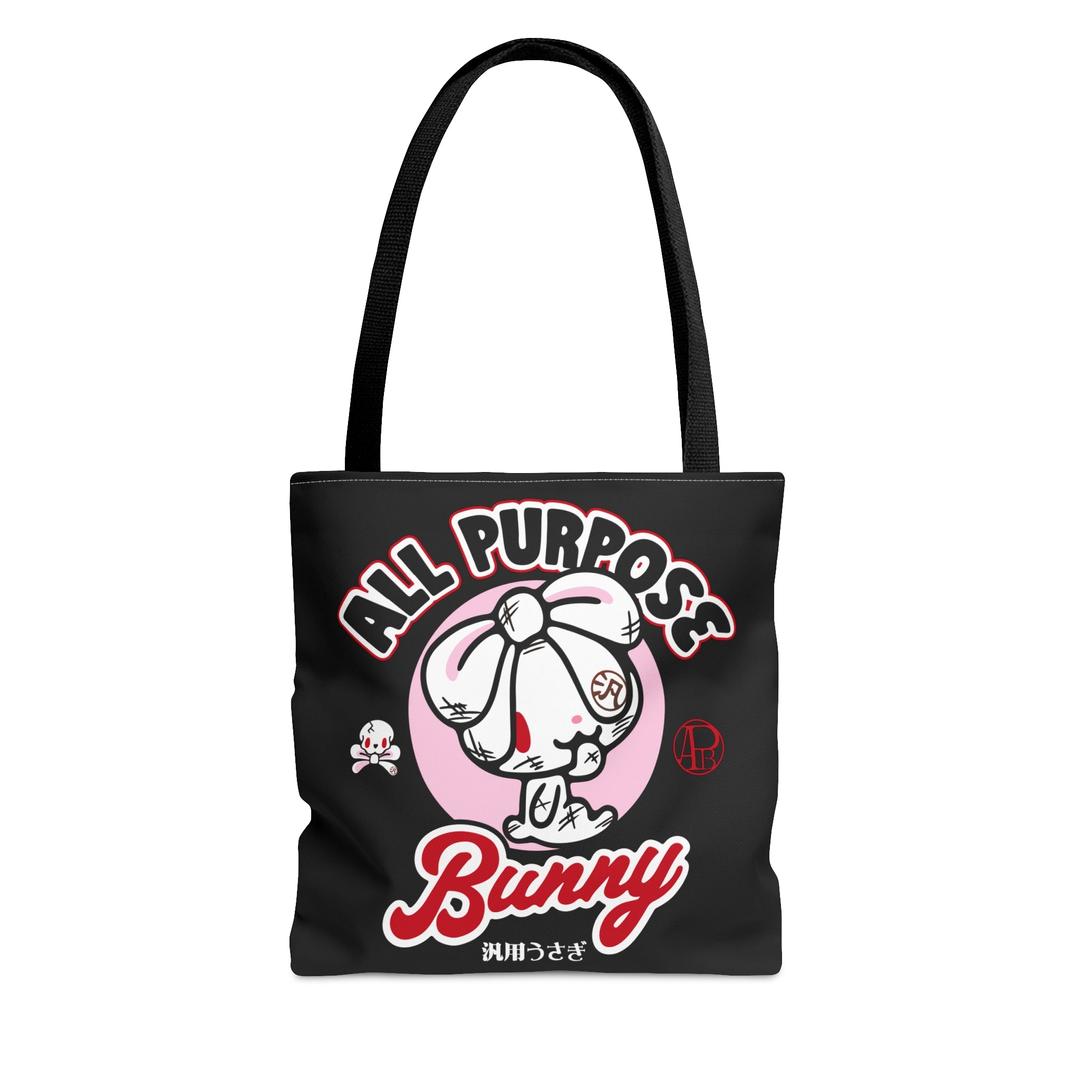 All Purpose Bunny All Tied Up Tote Bag - Small