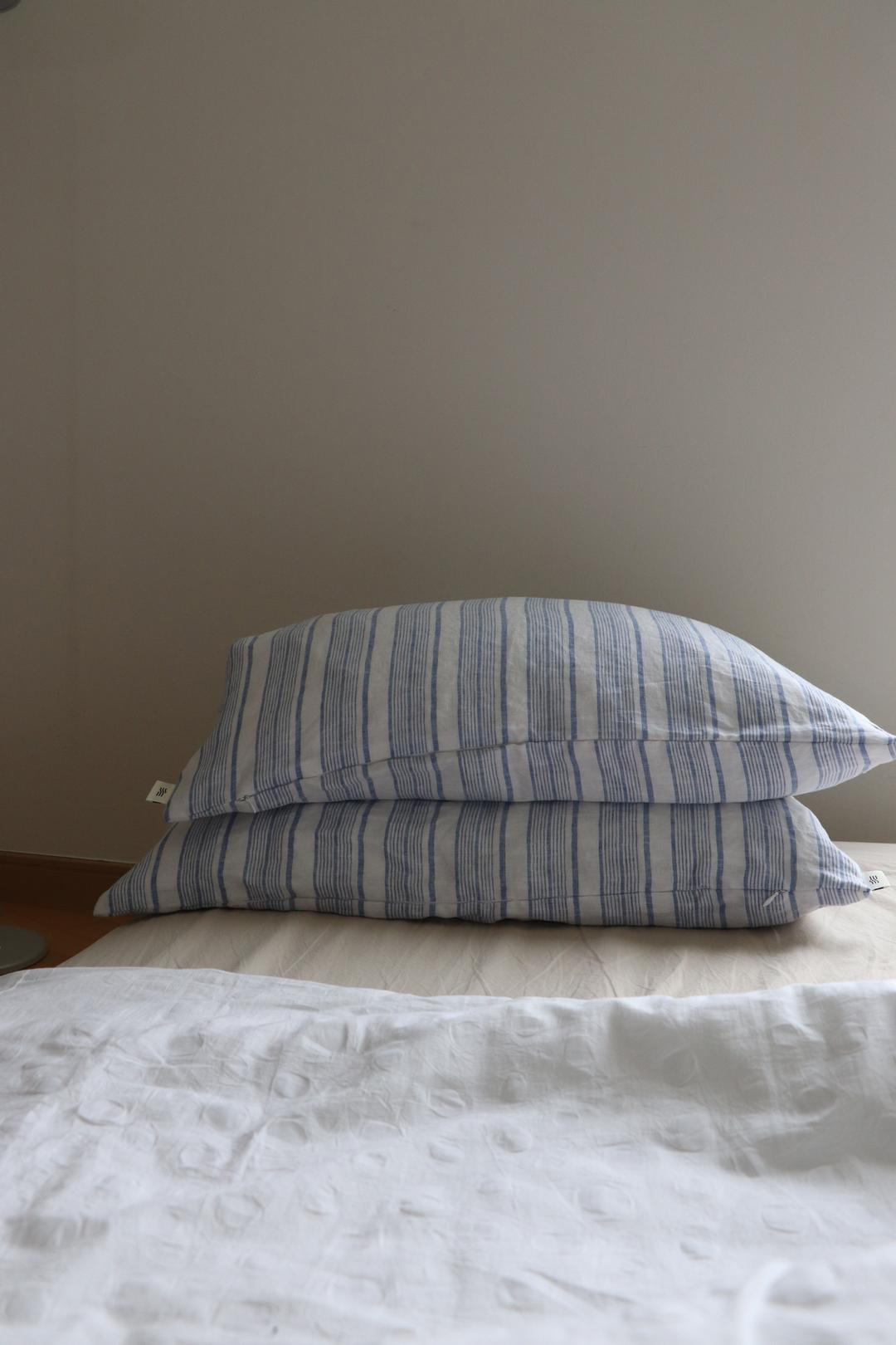 Day linen pillow cover
