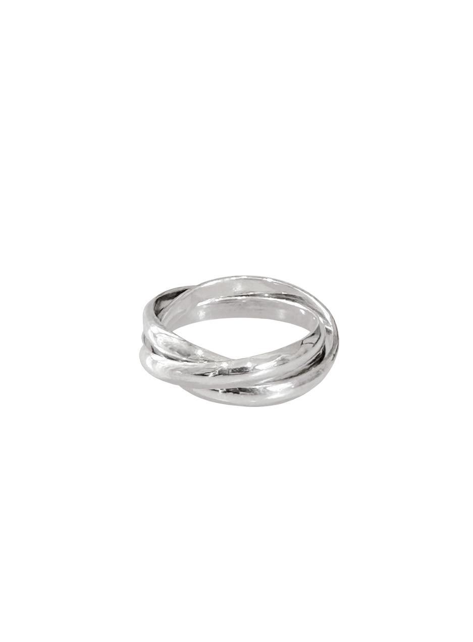 three layered ring