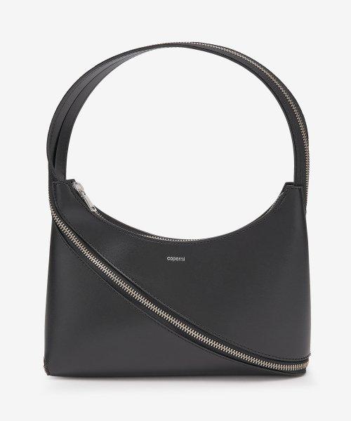 여성 집 바게트 백 - 블랙 / COPBA24445BLACK