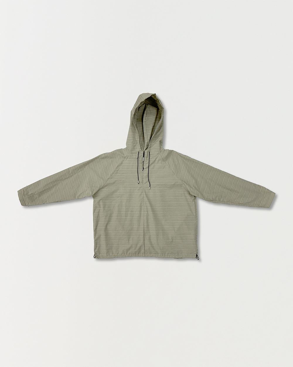 rise hood blouse KHAKI