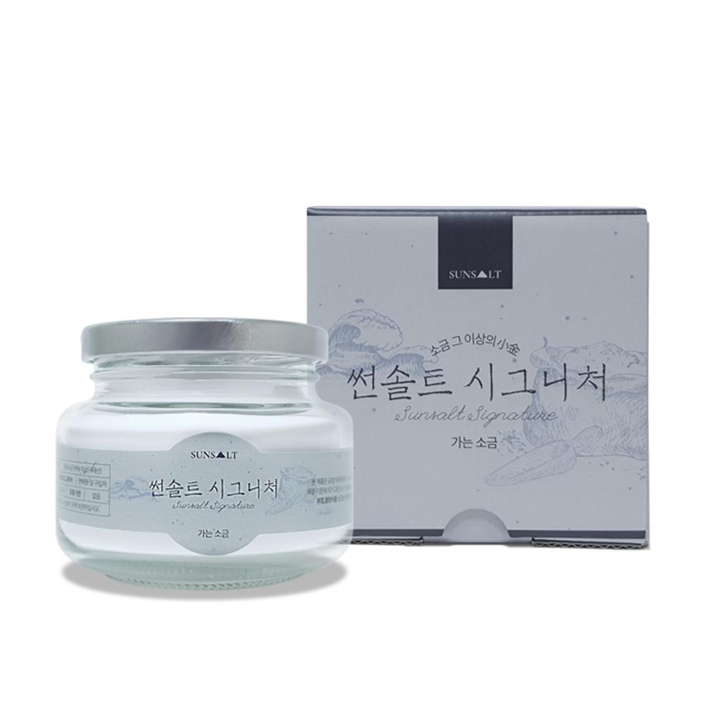 순도 99.9% 국내산 명품 용융 소금 썬솔트 가는입자 200g