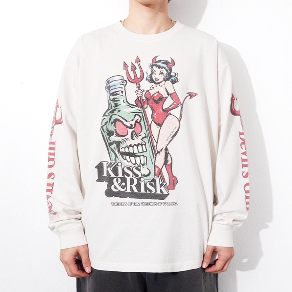 RG Kiss & Risk Washed Long Sleeve (Ecru)
