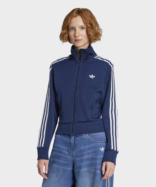 파이어버드 니트 트랙 탑 - 나이트인디고 / JY2614