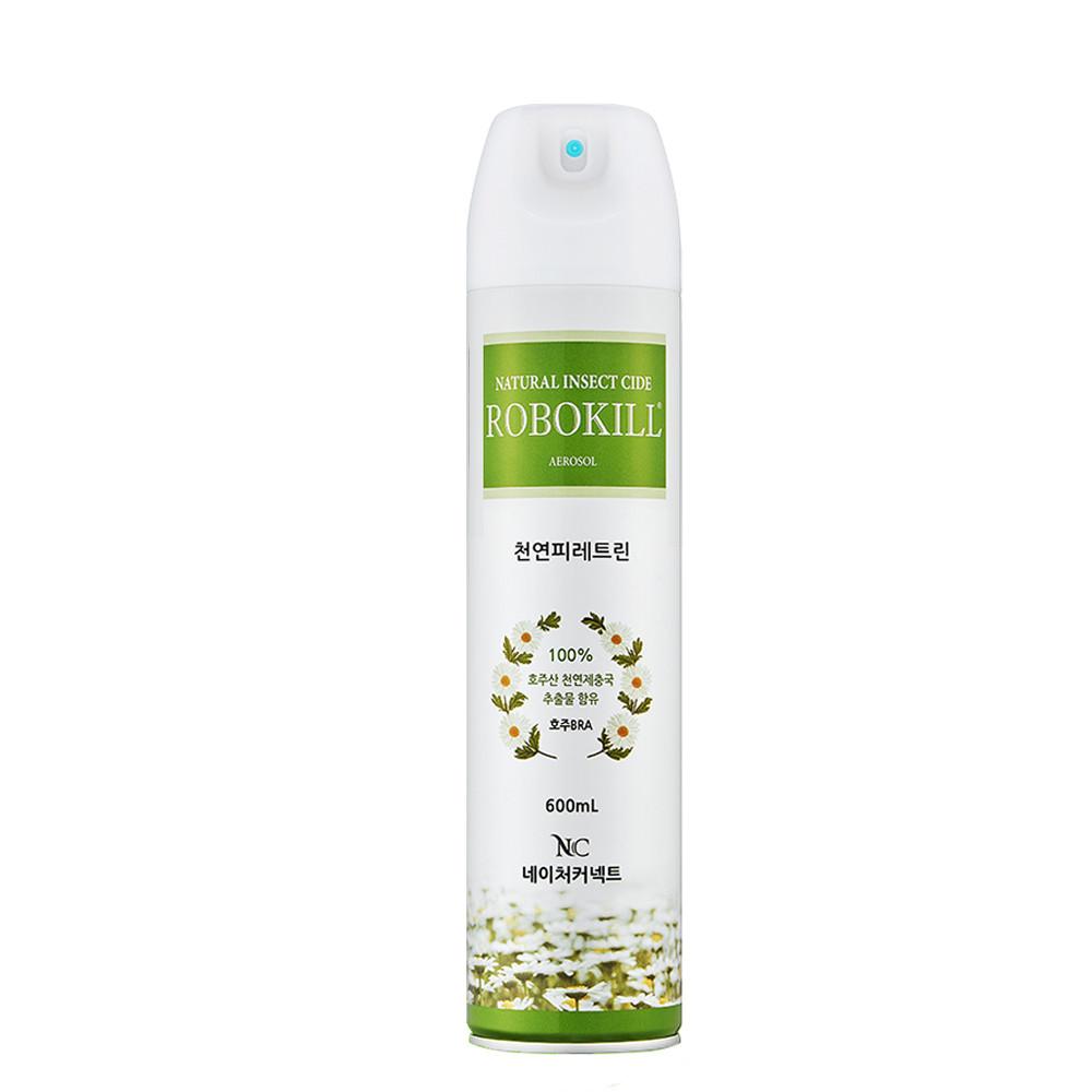 로보킬 600ml 천연성분 살충제 먼지다듬이 좀벌레 진드기 모기 가루응애 퇴치약 퇴치법