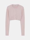 soft touch cardigan (baby pink)
