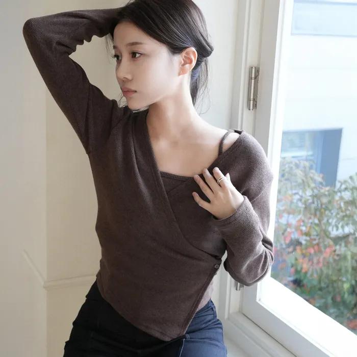 라피엘 레이어드 세트 (웜 브라운)