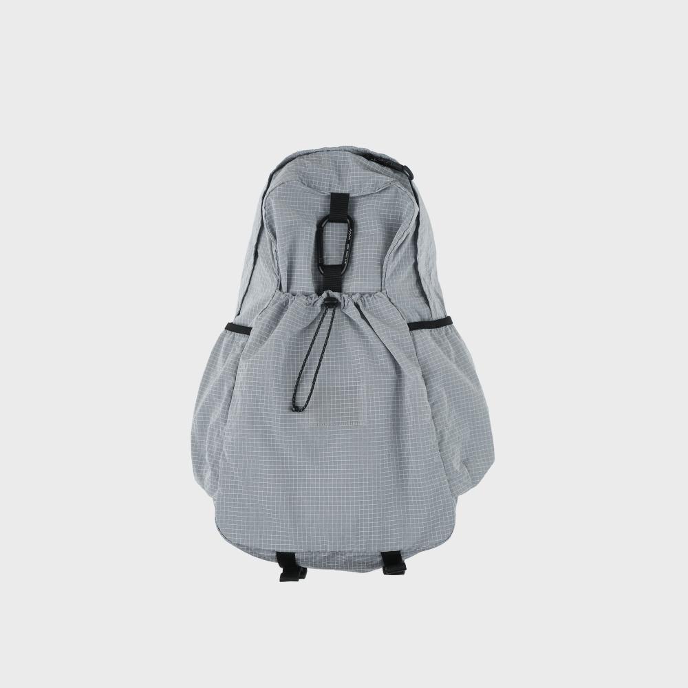 mmo backpack nylon ripple rip / cement