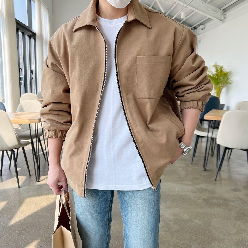 ｢당일출고｣ 르네 카라 워싱 포켓 오버핏 야상 자켓 점퍼 3color